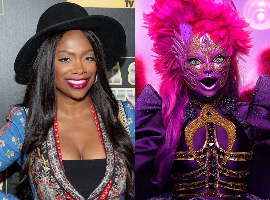 Kandi Burruss, la cantante enmascarada